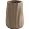 Gedy Portaspazzolini Gedy in ceramica tortora | Marika