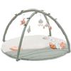 hauck Palestrina Neonato Relax N Watch - Tappeto Neonato per Gattonare con Arco Giochi e Animaletti, Specchio e Effetti Increspati - Pieghevole e Morbido - Animali Acquatici