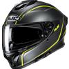 HJC CASCO INTEGRALE HJC C71 QUEZ GIALLO FLUO OPACO HJC : Taglia Int - XL