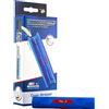 WEICON Coax-Stripper No. 2 | spelafili per Cavi coassiali | TÜV | Blu/Rosso | 100% Made in Germany, Blue/Red