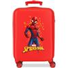 Marvel Joumma Spiderman Geo Valigia da cabina bianca, 33 x 50 x 20 cm, rigida, 2 kg, chiusura a combinazione laterale ABS 2 kg, 33 l, bagaglio a mano, bianco, taglia única, valigia cabina, bianco,