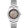Spinnaker Orologio automatico da uomo Croft 42 scheletro con cinturino in acciaio inox massiccio SP-5134, Bracciale