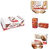 Kinder & Ferrero, 31 Snack Assortiti con 2x5 Kinder Bueno, 2x3 Kinder Bueno White, 5 Kinder Crispy, 10 Tronky Sandwich, Idea Merenda