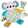 VTech Lala Tenera Koala, Tappeto Neonato per Stimolare i Sensi, Diversi Materiali e Texture, Pulsante Luminoso Cuore, 3 Accessori, 4 Canzoni e 15 Melodie, Lingua Italiana, Batterie Incluse, 0-36 Mesi