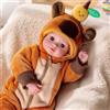 BABESIDE Bambola Realistica - 17 Pollici Bambole Bambina corpo Morbido, Bambole Neonata con Occhi Azzurri e Simpatico Outfit e Accessori, Regalo e Oggetto per Bambini dai 3 Anni in su