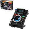 PAN TASY PANTASY Set di mattoncini per DJ con riproduzione musicale Bluetooth, doppia modalità di illuminazione, supporto regolabile, modello interattivo per bambini e adulti