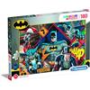 Clementoni - 29108 - Supercolor puzzle - Batman - 180 pezzi - Made in Italy - puzzle bambini 7 anni+