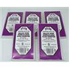 docsmagic.de 5 x 100 Resealable Card Sleeves Small Size 60 x 87 + Flap - Richiudibile