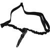 JS-TACTICAL Cinghia a 1 punto bungee Nera