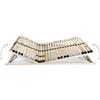 vidaXL Rete a doghe con 28 doghe 7 zone 90x200 cm