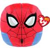 Ty 39352 - Marvel Spiderman - Berretto Squishy - Cuscino di peluche 35 cm