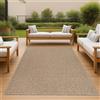 Teppich-Traum Tappeto in juta per interni ed esterni in beige Dimensioni - 240 x 340 cm