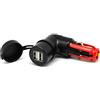 Cliff Top Cliff-Top® 3.3 Amp intercambiabili Caricabatterie USB - HELLA (DIN) & Accendisigari