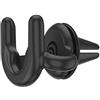 PopSockets : PopMount 2 supporto antiaderente per presa d'aria auto vivavoce per smartphone e tablet - nero