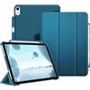 FINTIE Custodia per iPad Air 11 Pollici M4/M3/M2 (2026/2025/2024), iPad Air 5a/4a Gen 10,9" (2022/2020) con Portapenne - Sottile Leggero Opaca Trasparente Cover con Auto Sveglia/Sonno, Teal
