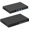 CWWK 1U Firewall Appliance, Rackmount Router Hardware, 10Gb SFP+ & 6 x 2.5GbE i226-V, Core i5-3320M, 19 PC for OPNsense, Homelab Server, 8GB DDR3 RAM 128GB mSATA SSD, AES-NI
