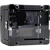 KKSB Cases KKSB Custodia per Arduino Uno Q - Custodia alta in alluminio e acciaio con coperchio in policarbonato trasparente
