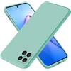EASSGU Custodia per HONOR X8 (4G) (6.7 Inches), Cover Morbida in Silicone TPU - Ciano chiaro