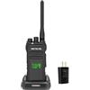 Retevis NR30D DMR Radio Portatile, Radio Bidirezionale ad Alta Potenza Impermeabile IP67, 2800mAh, Walkie Talkie Digitali Con Cancellazione del Rumore Compatibili Con AES256 Per All'Aperto (1 Pz)