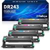 Halloya DR-243CL DR243CL DR 243CL DR243 Tamburo Compatibile per Brother DCP-L3510CDW DCP-L3517CDW DCPL3550CDW MFC-L3710CW MFC-L3730CDN MFC-L3750CDW MFC-L3770CDW HL-L3210CW(BK C M Y)