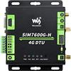 Waveshare Industrial Grade SIM7600G-H 4G DTU USB UART/RS232/RS485 Multi Interfaces Communication LTE Global Band Support