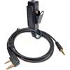 UAYESOK Walkie Talkie - Adattatore per Cuffie a 2 pin Kenwood a 3,5 mm, Cavo AUX audio, Adattatore Radio con PTT per Baofeng Kenwood TYT Wouxun Quansheng Radio per Auricolari Elettronici