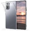 kwmobile Cover Compatibile con Xiaomi Redmi Note 10 Pro - Custodia Morbida in Silicone TPU - Crystal Case Custodia Flessibile - trasparente