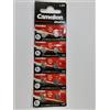Camelion Batteria Bottone Alcalina AG3 / LR41 / 192 / 392, Confezione da 10 pezzi, lungo data di scadenza (data segnato)