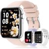 HXQHSTBG Smartwatch Donna con Chiamate Bluetooth, 1,85 HD Orologio Digitale con Monitoraggio Sonno/SpO2/FC,120+ Modalità Sportive, Pedomete, Impermeabile IP67 Smart Watch per iOS Android