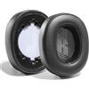 PESLNG Cuscini di ricambio in ecopelle professionale per JBL LIVE 500BT, Utilizza schiuma memory di alta qualità per maggiore comfort e durata. (Pelle proteica-Nero)