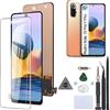 RongZy LCD Display per 6.67 Xiaomi Redmi Note 10 PRO M2101K6G/Redmi Note 10 PRO Max M2101K6I Schermo LCD Touch Screen Assemblea Sostituzione di Vetro Digitalizzatore con Strumenti(Nero)