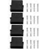 The Lord of the Tools Kit di 4 connettori di alimentazione per computer PATA HDD PC a 4 pin, compatibile con unità ottiche Molex Power Interface Hard Drive (femmina)