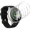 Anoowkoa 4 Pezzi Pellicola Protettiva per Amazfit Active 3 Premium 45mm Vetro Temperato Pellicola Schermo Intero Trasparente Compatibile con Amazfit Active 3 Premium