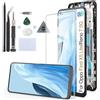 RongZy LCD Schermo per Oppo Find X5 Lite di Ricambio Display Touch Screen Digitizer Parti di Riparazione per Oppo Reno 7 5G CPH2371 LCD Display con Strumenti(Nero con Cornice, 6.43)