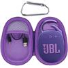Aenllosi Custodia Rigida per JBL Clip 5 Altoparlante, JBL Moschettone | Struttura in EVA, Protezione da urti, Tasca interna in rete, Moschettone incluso, Formato dedicato al modello indicato