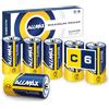 ALLMAX BATTERY Batterie Alcaline C BABY (LR14) Allmax Maximum Power (6 pezzi): Durata ultra-lunga, conservazione per 7 anni, tenuta stagna,compatibili con i dispositivi, offerte da EnergyCircle Technology (1,5 Volt)
