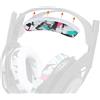WC BandZ A50 - Kit di sostituzione della fascia migliorata per Astro A50 Gen 4, Gen 5 e A50X di Wicked Cushions | Comfort migliorato, stile e facile installazione | 90's White