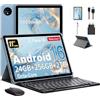 MENTUME Tablet 11 Pollici con Gemini AI, Tablet Android 16 con Custodia, Mouse & Tastiera, Octa-Core, 24 GB RAM + 256 GB ROM + 2 TB TF, 1920x1200 Display HD, 90Hz, Fotocamera Doppia 8MP+13MP, 8000mAh (Blu)