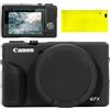 BCMCZCDC Custodia in silicone per Canon G7X Mark III/G7X3, accessori con 2 pellicole protettive per schermo, protezione obiettivo rimovibile per fotocamera digitale Canon G7X Mark III/G7X3