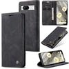 Sojlecyu Cover per Google Pixel 8 Custodia, a Libro Portafoglio in Premium Pelle PU Porta Carte Flip Case Supporto Protezione Case Cover per Google Pixel 8, Nero