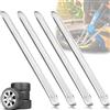 Mockotta 4 Pezzi Smontagomme Moto, 30CM Leva per Pneumatici, Smontagomme Auto,Pneumatici Per Bicicletta,Leve Smontagomme,Leva del Pneumatico per Officine Automobilistiche Professionali e Uso Domestico