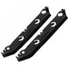 Kacepar Staffa paraurti anteriore sinistra destra, staffe di fissaggio paraurti anteriore auto, staffa paraurti auto compatibile con BMW 323i berlina (E90) 2006-2011