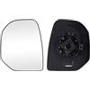 Mingke Vetro Specchio Retrovisore Riscaldabile Lato Sinistro per Citroen Berlingo 2008-2012 Peugeot Partner 2008-2012