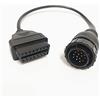 LODMOD Klevery 14 Pin a 16 Pin OBD2 OBDII Maschio a Femmina Cavo Adattatore diagnostico Compatibile con Compatible+with MB