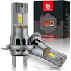 CAR WORK BOX H7 LED Lampadine Auto 6500K: 28000LM 120W Kit Lampada, Sostituzione per Alogena