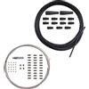 MOTOMASTER Kit riparazione comando acceleratore moto fai da te in acciaio inox compatibile con Universal