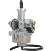 GOOFIT Carburatore Argento Pz26 Da 26mm Sostituzione per 4 Stroke 100cc 110cc 125cc CG125 XF125 Engine 156FM 157FM ATV Quad Pit Bike Moped and Scooter