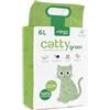 AqpetFriends Lettiera CattyGreen Sabbia per Gatti alla Soia Naturale di origine Vegetale profumazione Gelsomino