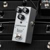 Dynamic Leveler Mini Stompbox tutto Metallo Pedale Effetto Compressore