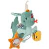 LILLIPUTIENS - Acti-Nomade Joe Il Drago - Giocattolo multiattività per Bebè - Perfetto per passeggini o seggiolini Auto - Stimolazione sensoriale - Compagno di Viaggio Ideale - dai 3 Mesi - 83520